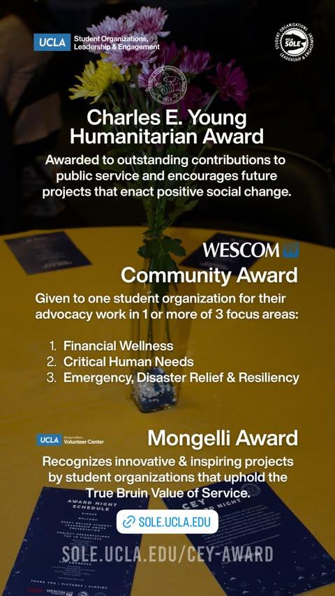 CEY Award Night Flyer